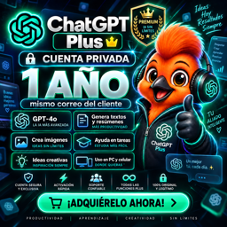 Imagen de 👑🔥 CHATGPT PLUS PREMIUM • 1 AÑO • CUENTA COMPARTIDA • ACCESO Y SOPORTE 🤖🚀