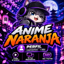 Imagen de anime naranja perfil  x 1 mes