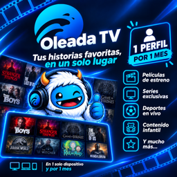 Imagen de OLEADA TV X1 DISPOSITIVO X 1 MES