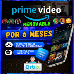 Imagen de ⭐ PRIME VIDEO X6 MESES (RENOVABLE)