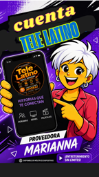 Imagen de TELE LATINO PREMIUM CUENTA X 30 DIAS