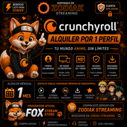 Imagen de ⭐ CRUNCHYROLL PREMIUM 1 MES | PERFIL PRIVADO ⭐