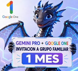Imagen de GEMINI PRO | GOOGLE ONE | 1 MES | INVITACION A GRUPO FAMILIAR (SOLO PERÚ)