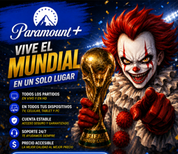 Imagen de PARAMOUNT PERFIL EXCLUSIVO X 1 MES 