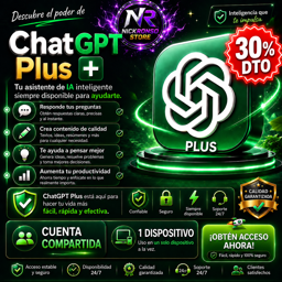 Imagen de 🌐 ChatGPT PLUS 1 mes  /1 Dispositivo 