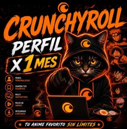 Imagen de CRUNCHYROLL PERFIL X  1 MES 