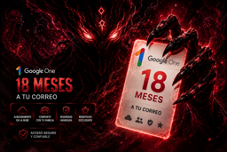 Imagen de GOOGLE ONE 18 MESES A TU CORREO + GEMINI PRO