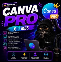 Imagen de CANVA PRO EDU X 1 MES