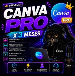 Imagen de CANVA PRO EDU X 3 MESES