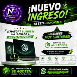 Imagen de 📕ChatGPT Business x1 mes / 1 dispositivo 
