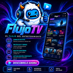 Imagen de FLUJOTV -  X 1 MES X 1 DISPOSITIVO