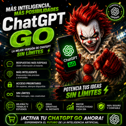 Imagen de GPT GO COMPARTIDA X1 MES 