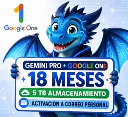 Imagen de GEMINI PRO | GOOGLE ONE | 18 MESES | A CORREO PERSONAL